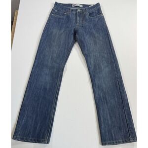 Levi's 514 Jeans‎ Men Blue Denim Slim Straight 26x28 Slim Fit 16